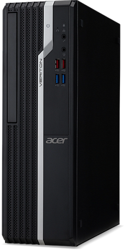 _ACER Veriton X2680G SFF Intel Pentium G6400, 4GB DDR4, 512GB SSD M.2, Intel UHD, 300W, NoDVD, USB KB&Mouse, NoOS, 1Y