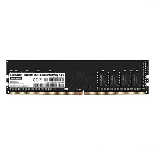 Модуль памяти Exegate EX287010RUS Value Special DIMM DDR4 8GB <PC4-19200> 2400MHz OEM