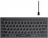 Клавиатура A4Tech Fstyler FX61 серый USB slim LED (FX61 GREY)