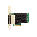HBA-адаптер ACD ACD 9400-16e PCIe 3.1 x8 LP, Tri-Mode SAS/SATA/NVMe 12G HBA, 16port(4*ext SFF8644), 3416 IOC (аналог Broadcom 9400-16e) (007271)