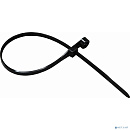 Rexant (07-0105) Стяжка нейлоновая под винт 100x3,6мм, черная (100 шт/уп)