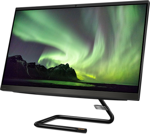 Моноблок/ Lenovo IdeaCentre AIO 3 27IMB05 27"(1920x1080)/Intel Core i3 10100T(3Ghz)/8192Mb/1000+256SSDGb/DVDrw/Int:Intel UHD Graphics 630/BT/WiFi