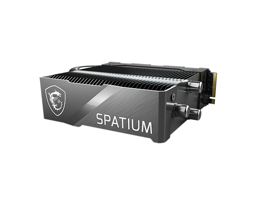 Твердотельный накопитель MSI SSD SPATIUM M580 FROZR, 2000GB, M.2(22x80mm), NVMe, PCIe 5.0 x4, 3D TLC, R/W 14600/12700, IOPs -/-, DRAM buffer 4096,