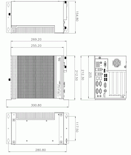 TANK-870-Q170i-i5/4G/4A