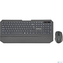 Defender Клавиатура + мышь Berkeley C-925 Nano B Black USB [45925] {Кл:104+12 М:, 800/1200/1600}