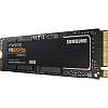 Твердотельный накопитель/ Samsung SSD 970 EVO Plus, 500GB, M.2(22x80mm), NVMe 1.3, PCIe 3.0 x4, 3-bit MLC, R/W 3500/3200MB/s, IOPs 480 000/550 000,