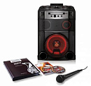 Микросистема LG OM7550K черный 1000Вт FM USB BT (в комплекте: диск 2000 песен)