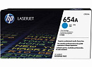 Картридж лазерный HP 654A CF331A голубой (15000стр.) для HP CLJ Ent M651n/M651dn/M651xh/M680dn/M680f