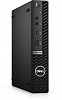 ПК Dell Optiplex 7080 Micro i5 10500 (3.1) 8Gb SSD256Gb/UHDG 630 Linux GbitEth WiFi BT 180W клавиатура мышь черный