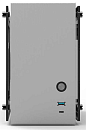 корпус ZALMAN M2 MINI, MITX, ALUMINIUM, SILVER, WINDOWx2, RISER CARD, 2x3.5", 3x2.5", 1xUSB3.0, 1xUSB3.1 TYPE-C, TOP 1x80mm (следы намокания)