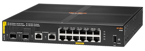 Aruba 6100 12G CL4 2SFP+ 139W Swch