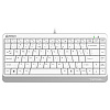 Клавиатура A4Tech Fstyler FKS11 белый/серый USB [1530204]