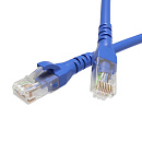 Dkc RN5EUU4520BL Патч-корд неэкранированный CAT5E U/UTP 4х2, LSZH, синий, 2.0м