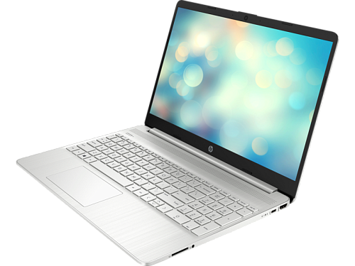 HP Laptop 15s-fq5003ci Core i5-1235U 3.3GHz,15.6" FHD (1920x1080) AG 8Gb DDR4(2x4GB),512Gb SSD,Intel Iris Xe,41Wh,1.7kg,1y,Silver,DOS,KB Eng/Rus
