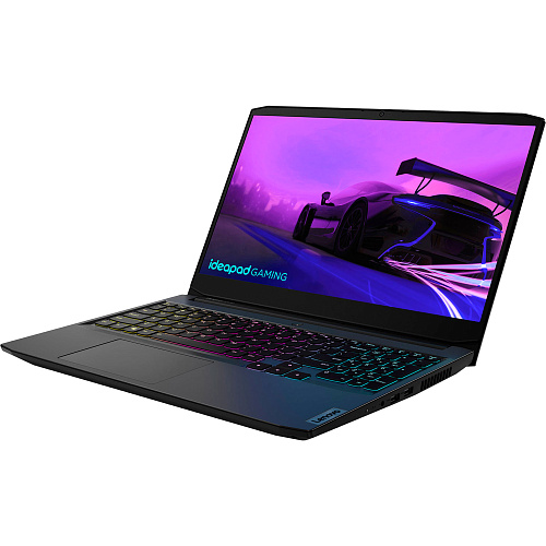 Ноутбук/ Lenovo IdeaPad Gaming 3 15IHU6 15.6"(1920x1080 IPS)/Intel Core i7 11370H(3Ghz)/16384Mb/512SSDGb/noDVD/Ext:nVidia GeForce RTX3050(4096Mb)/Cam