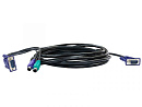 Кабель/ DKVM-CB/1.2M/B1 KVM Cable with VGA and 2xPS/2 connectors for DKVM-4K/B, 1.2m