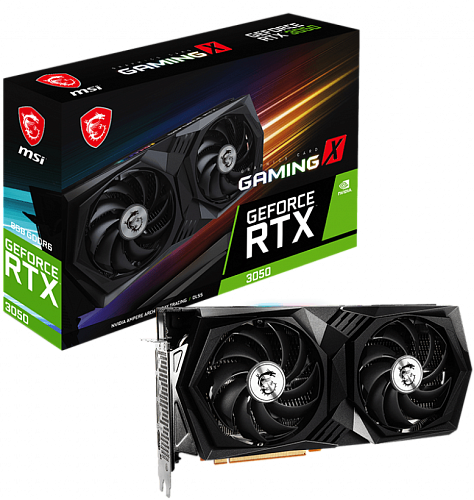 Видеокарта GeForce RTX 3050 GAMING X 8G