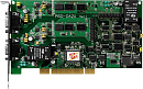 Плата Universal PCI с 2 каналами AO с изоляцией (с дочерней платой DB-8425)