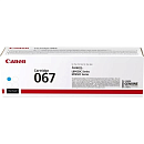 Расходный материал Картридж Canon 067 C голубой