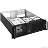 Exegate EX264270RUS Серверный корпус Exegate Pro 3U390-08 <RM 19", высота 3U, глубина 390, без БП, USB>