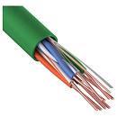 Rexant (01-0062) Кабель витая пара U/UTP, CAT 5e, нг(А)-HFLTx, 4х2х0,52мм, 24AWG, INDOOR, SOLID, зеленый, 305м