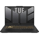 Ноутбук ASUS TUF Gaming F17 FX707VUR-HX225 Intel Core 5 210H/16Gb/SSD512Gb/RTX4050 6Gb (140W)/17.3"/IPS/FHD/1920x1080/144Hz/NoOS/Mecha Gray/2.6kg (90N