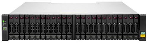 HPE MSA 1060 12Gb SAS SFF storage (2U, up to 24x2,5''HDD; 2xSAS Controller (2 port miniSASHD per controller); 2xRPS)