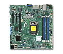 Материнская плата SUPERMICRO Серверная C224 S1150 MATX MBD-X10SLM-F-O
