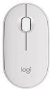 Мышь Logitech Wireless Mouse Pebble 2 M350s, Bluetooth, WHITE, [910-007013]
