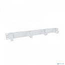 NTSS Организатор кабельный горизонтальный NTSS, крепление 19 1U, 4 кольца глубиной 40мм, металл, серый RAL 7035 NTSS-HORG-1U-4(40)-1