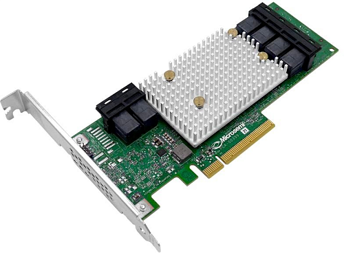 Microsemi Adaptec HBA 2100-24I (PCI Express 3.0 x8, LP, MD2), SAS-3 12G, RAID 0,1,10,5, 24port(int6*SFF-8643)