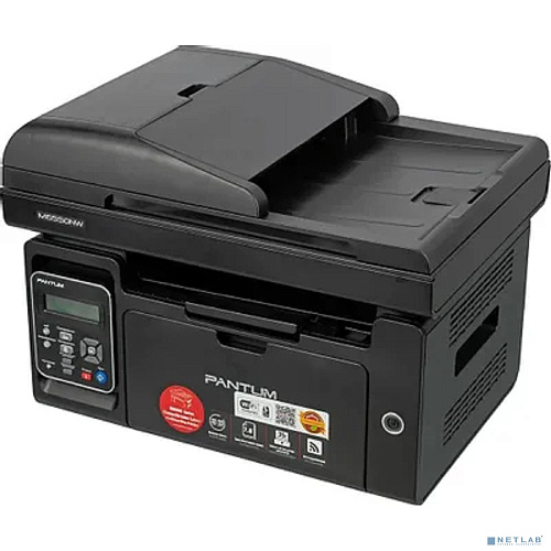 Pantum M6550NW МФУ лазерное ЧБ, А4, C/P/S, 22 стр/мин, 1200 x 1200 dpi, 128Мб RAM, лоток 150 стр, USB, RJ45, Wi-Fi, (1600стр.), черный корпус