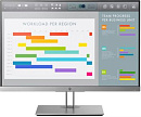 Монитор HP 24" EliteDisplay E243i серебристый IPS 5ms 16:10 HDMI матовая HAS Pivot 300cd 178гр/178гр 1920x1200 D-Sub DisplayPort FHD USB 6.36кг
