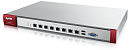 Межсетевой экран Zyxel USG310 с набором подписок на 1 год (AS,AV,CF,IDP), Rack, 8 конфигурируемых (LAN/WAN) портов GE, Device HA Pro, 2xUSB3.0, AP Con