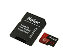 Netac P500 Extreme PRO 64GB MicroSDXC V30/A1/C10 up to 100MB/s, retail pack with SD Adapter