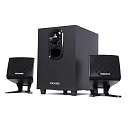 MICROLAB M-108 черный {2,5 Вт x2 + 5 Вт, Гармонические искажения: < 0,5% (1 Вт 1 кГц), Частотная характеристика: 35 Гц - 20 кГц, Отношение сигнал/шум: