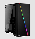 Блок питания AEROCOOL Cylon Mini Tempered Glass, mATX, без БП, RGB-подсветка, закаленное стекло, 1x USB 3.0 + 1x USB 2.0