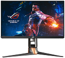 ASUS 24.5" ROG PG259QN IPS LED ProGaming, 1920x1080, 1ms, 400cd/m2, 178°/178°, 360Hz, HDMI, DP, USB-Hub, HAS, HDR10, Tilt, Swivel, Pivot, VESA, Silver
