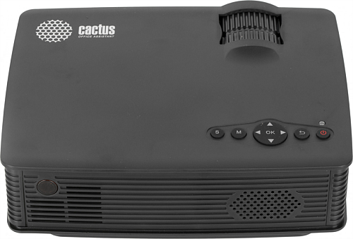 Cactus CS-PRE.09B.WVGA LCD 1200Lm (1024x600) 350:1 ресурс лампы:30000часов 2xUSB typeA 1xHDMI 1.5кг