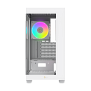 корпус Ocypus Gamma C52 WH ARGB, MATX, USB3.0*1+USB2.0*2, SIDE 2x120mm ARGB, REAR 1x120mm ARGB