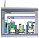Промышленный панельный компьютер GOT3156T-834-DC, дисплей 15" XGA, резистивный сенсорный экран, процессор Intel Atom E3827 (1.75 ГГц), 1 x 204-pin DDR
