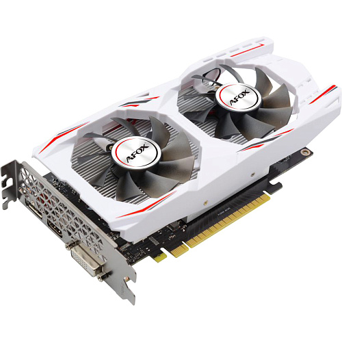 Видеокарта/ VGA AFOX NVIDIA Geforce GTX 1050TI 4GB, GDDR5/128-bit, PCIe 3.0, 1xDVI-D, 1xHDMI, 1xDP, 2-slot
