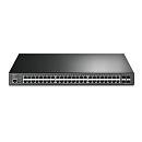 Коммутатор TP-Link SMB TP-Link TL-SG3452P Управляемый JetStream уровня 2+ с 48 гигабитными портами PoE+ и 4 портами SFP PROJ