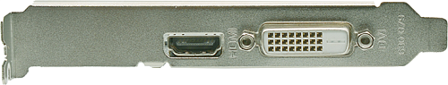 Видеокарта/ VGA AFOX NVIDIA Geforce GT1030 LP 2GB, GDDR5/64-bit, PCIe 3.0, 1xDVI-D, 1xHDMI 2.0, 1-slot