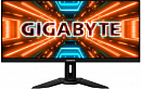 Монитор Gigabyte 34" M34WQ черный IPS LED 1ms 21:9 HDMI M/M матовая HAS Piv 1000:1 400cd 178гр/178гр 3440x1440 144Hz FreeSync DP 2K USB 10.22кг