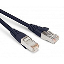 Hyperline PC-LPM-STP-RJ45-RJ45-C6-2M-LSZH-BK Патч-корд F/UTP, экранированный, Cat.6, LSZH, 2 м, черный