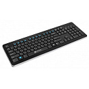 Клавиатура Oklick 870S черный USB беспроводная slim Multimedia [368218]