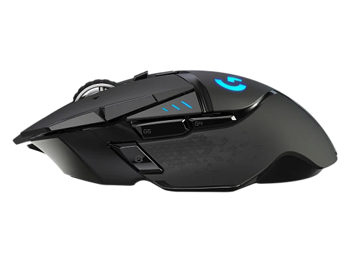 Logitech Gaming Mouse G502 Lightspeed, 100-25.600dpi, USB, black [910-005567]