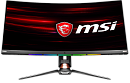 Монитор MSI Optix MPG341CQR 34" UWQHD (3440x1440 (матовый))/Curved/IPS-level(VA)/144Hz/1ms/2 x HDMI(2.0)/DP/USB-C/9.6kg/GameSense/Mystic Light