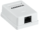 Розетка инф. настенная RJ45 кат. 5Е UTP 1 порт GENERICA
